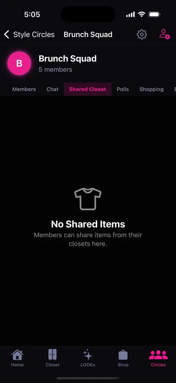 Shared Closet