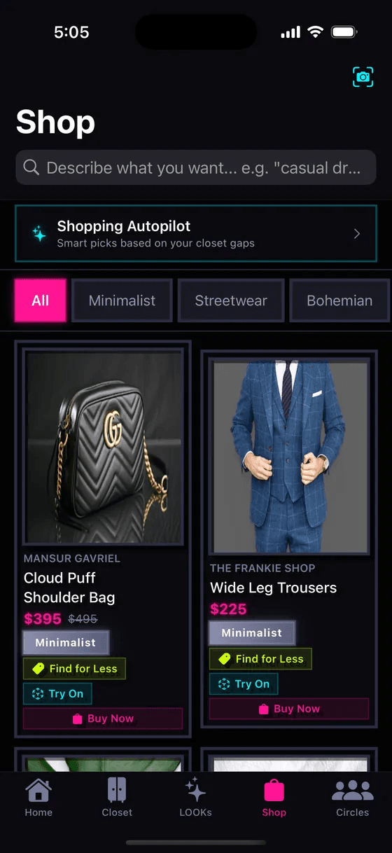 StyleLift unified shopping across brands